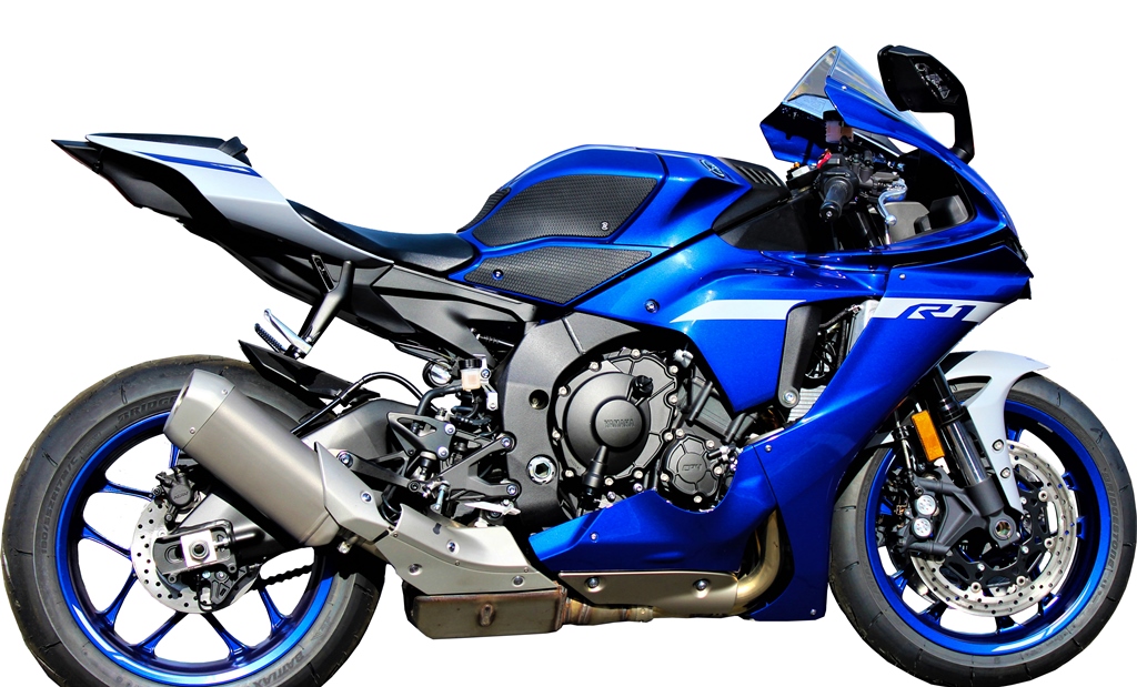 TechSpec Tank Grip Five Piece Tank Pad Kit for the Yamaha YZF-R1 / YZF-R1M (2015+) TechSpec Tank Grip Five Piece Tank Pad Kit for the Yamaha YZF-R1 / YZF-R1M (2015+)